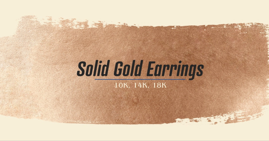 10k & 14k Gold Earrings