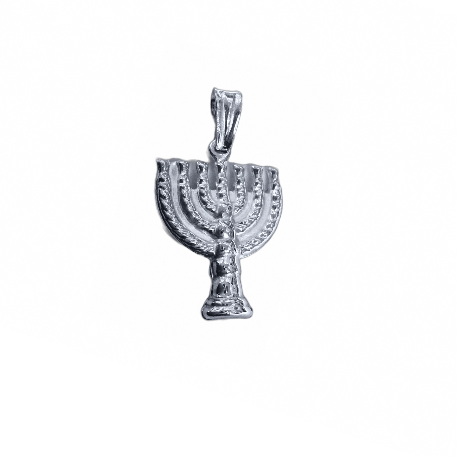 Judaica Charm Menorah Pendant