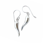 Cornicello Horn Dangle Earrings