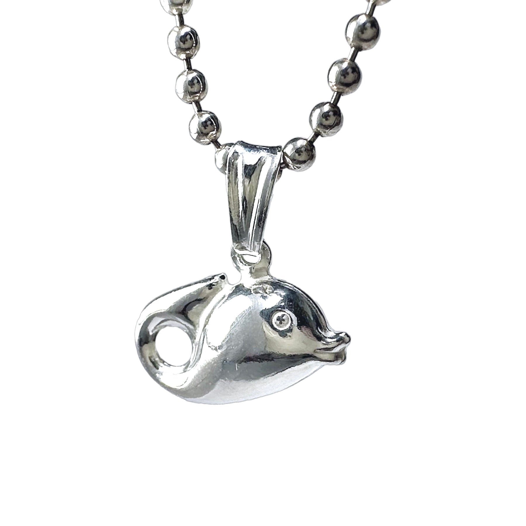 Mini Whale Pendant Necklace