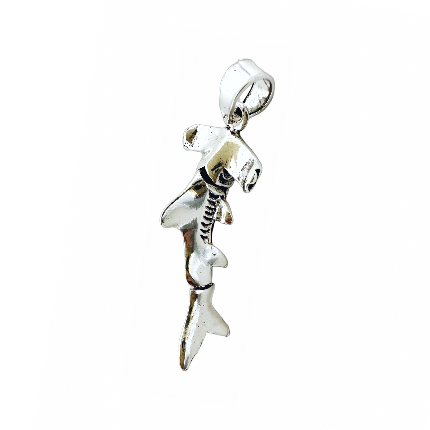Silver Hammerhead Pendant