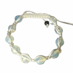 Crystal Beaded Friendship Macrame Bracelet