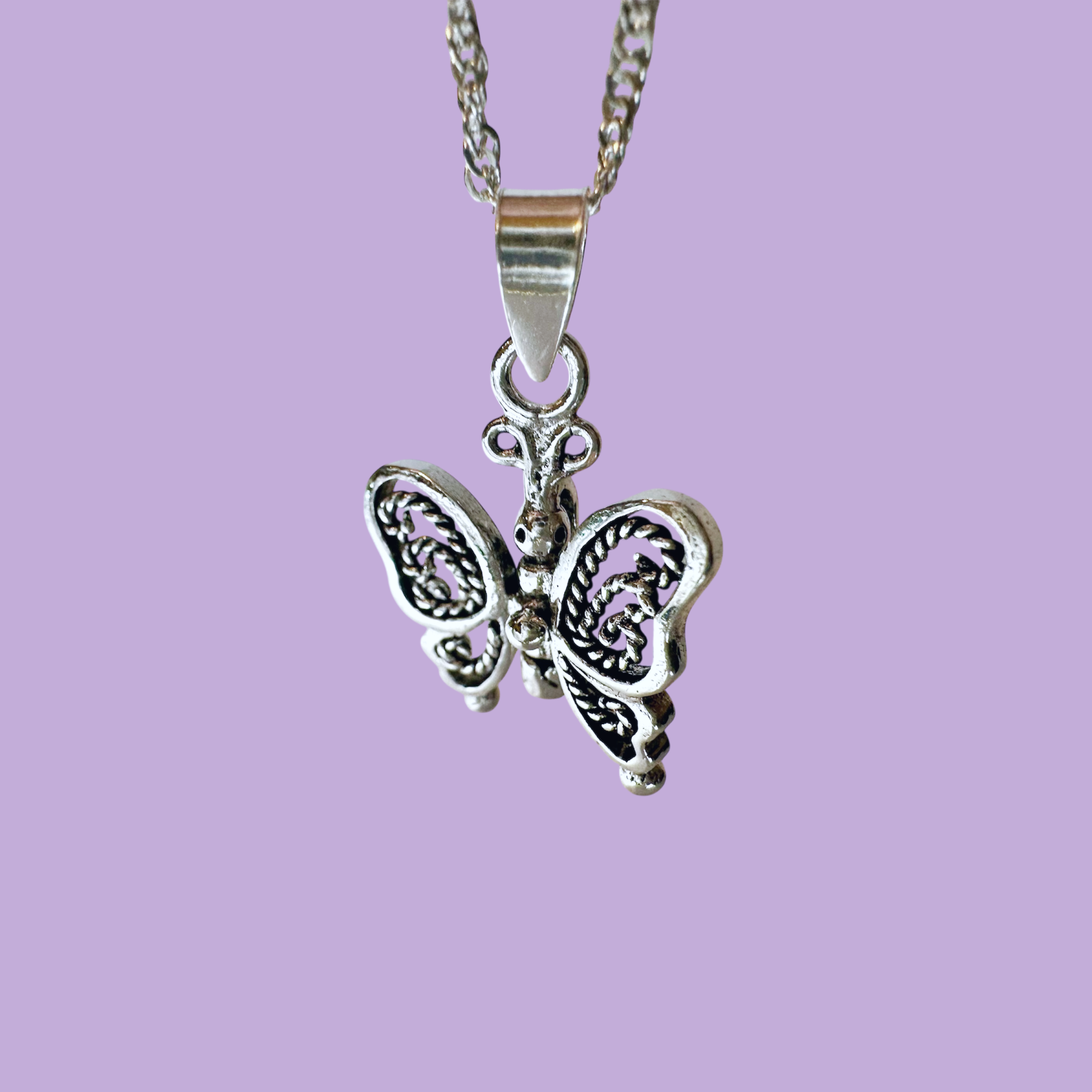 Cute Butterfly Pendant