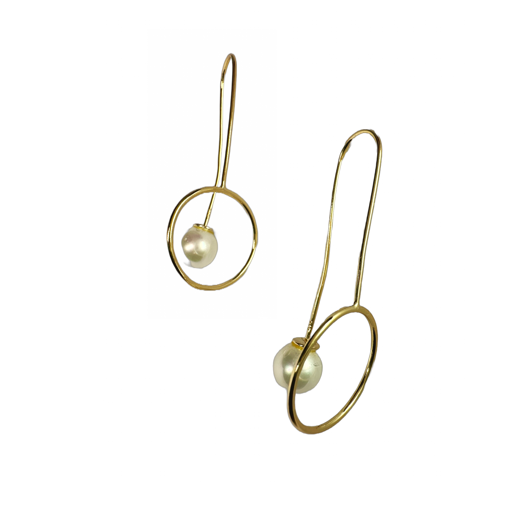 Pearl Threader Earrings