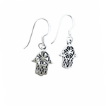 Hamsa Drop Earrings