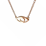Sterling Silver Eye Necklace