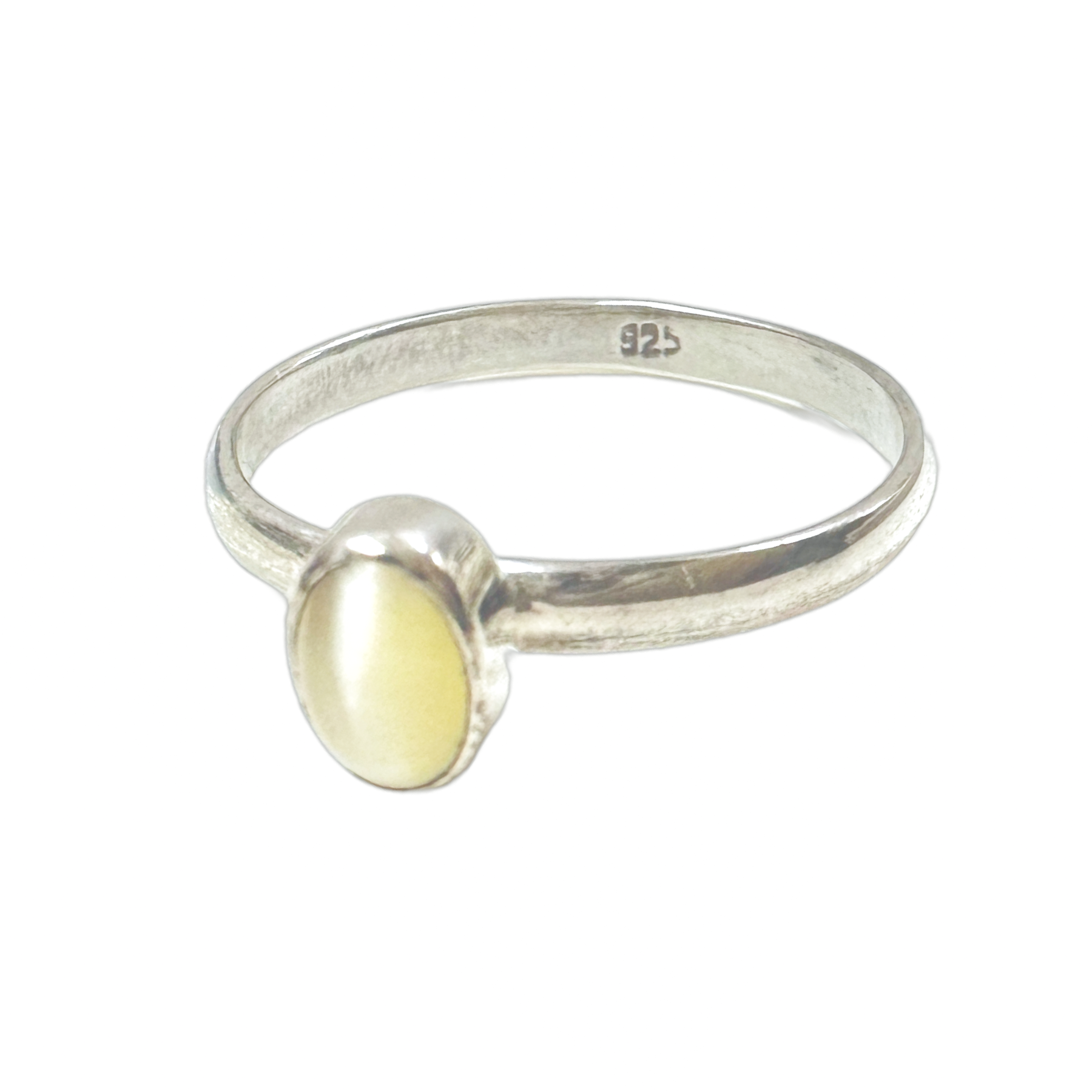 Mother of Pearl Stacking Ring