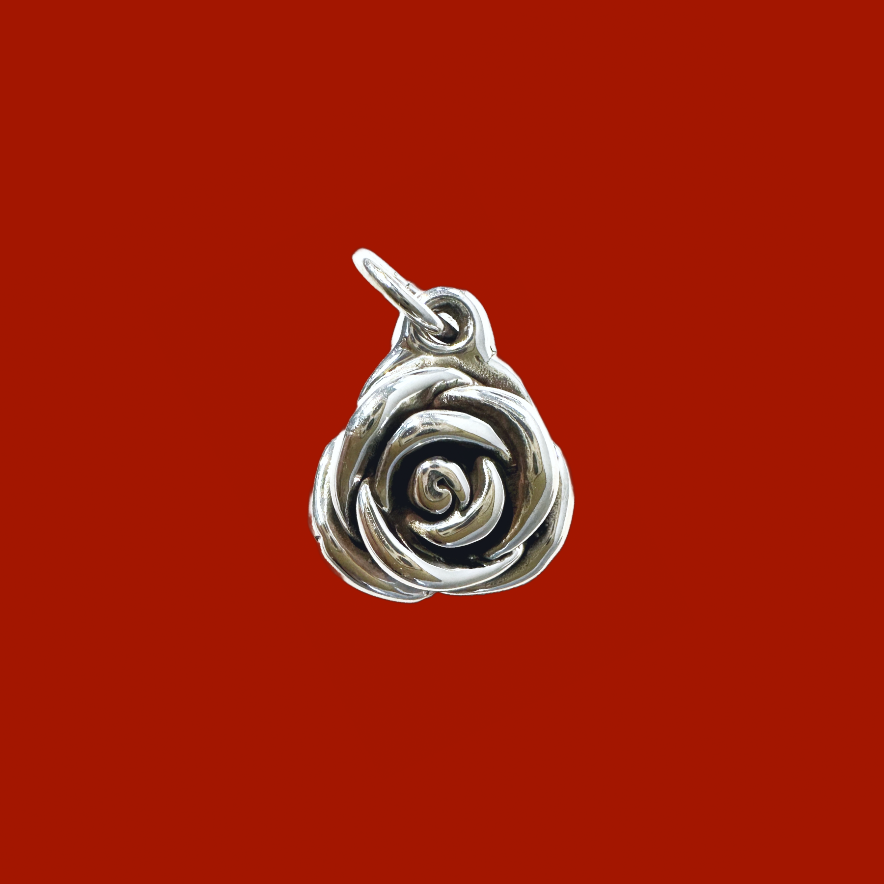 Rose Charm Pendant