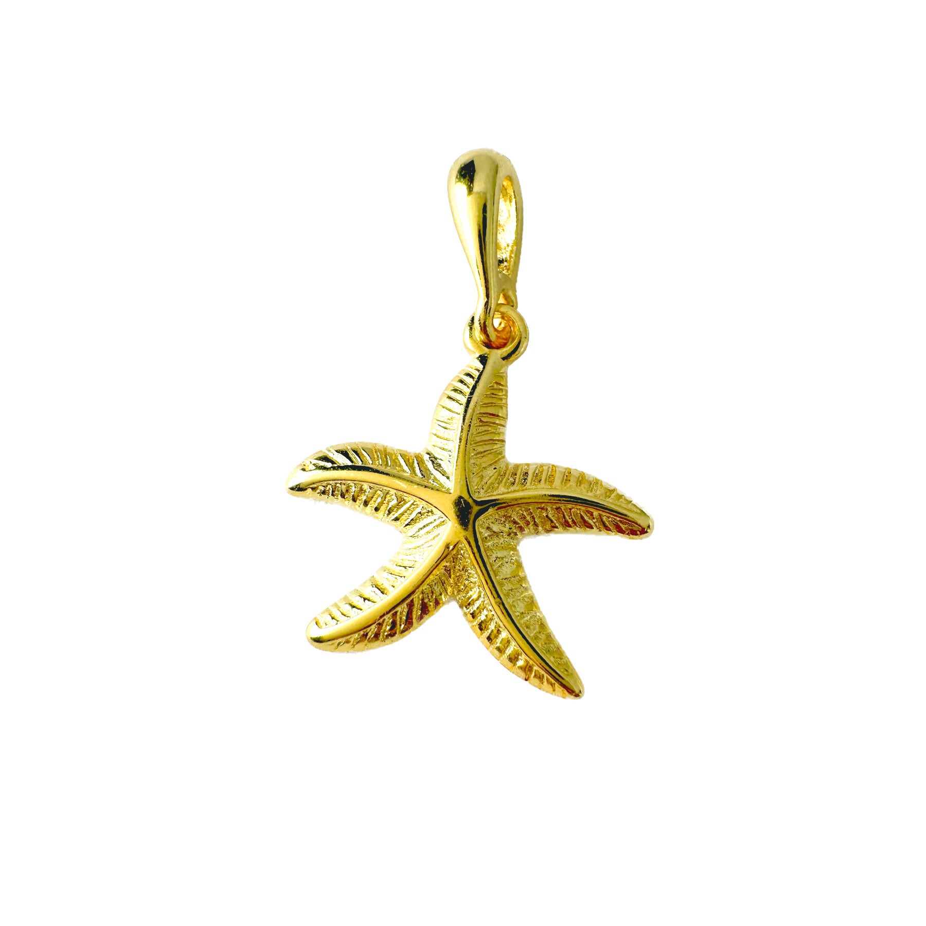 Gold Starfish Pendant