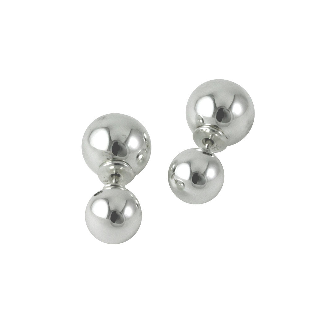 Ball Double-Sided Stud Earrings
