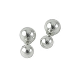 Ball Double-Sided Stud Earrings