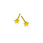 14k Mini Star Stud Earrings