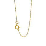 14k Thin Collar Chain Necklace