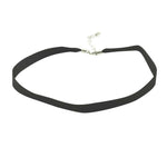 Black Satin Choker Necklace