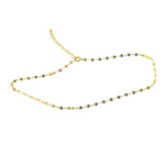 Sterling Silver Shimmer Choker Necklace