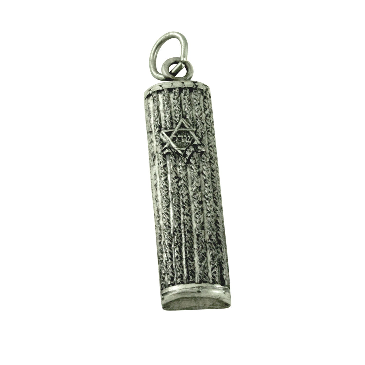 Sterling Silver Mezuzah Pendant