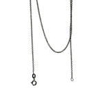 apop Black Silver Link Chain