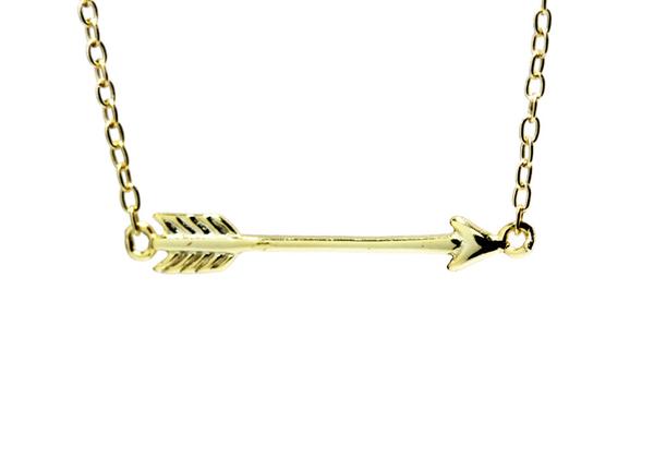 Sterling Silver Mini Arrow Necklace