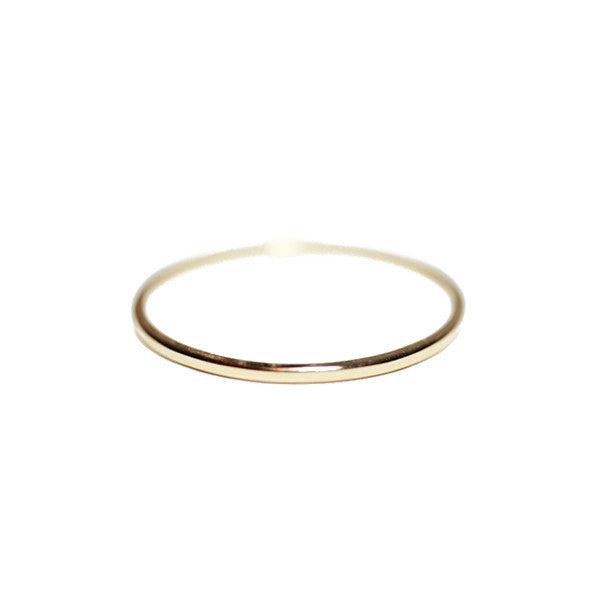 14kt Yellow Gold "Very Thin" Band Ring