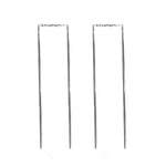 Simple Sterling Silver Threader Earrings