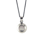 "Oyster" Sterling Mother of Pearl Pendant Necklace