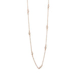Rosy Pearl Choker Necklace