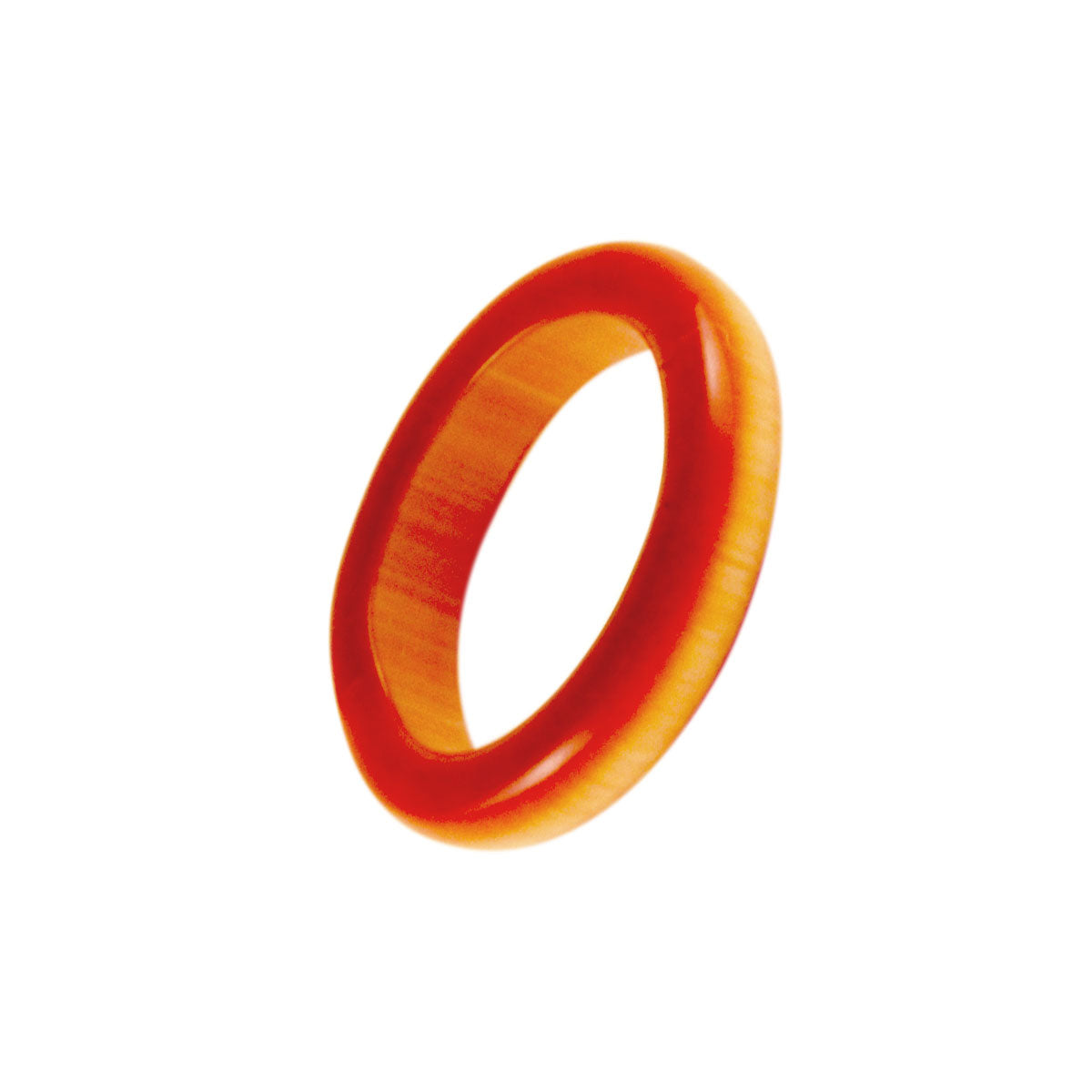 Carnelian Style Band Stone Ring