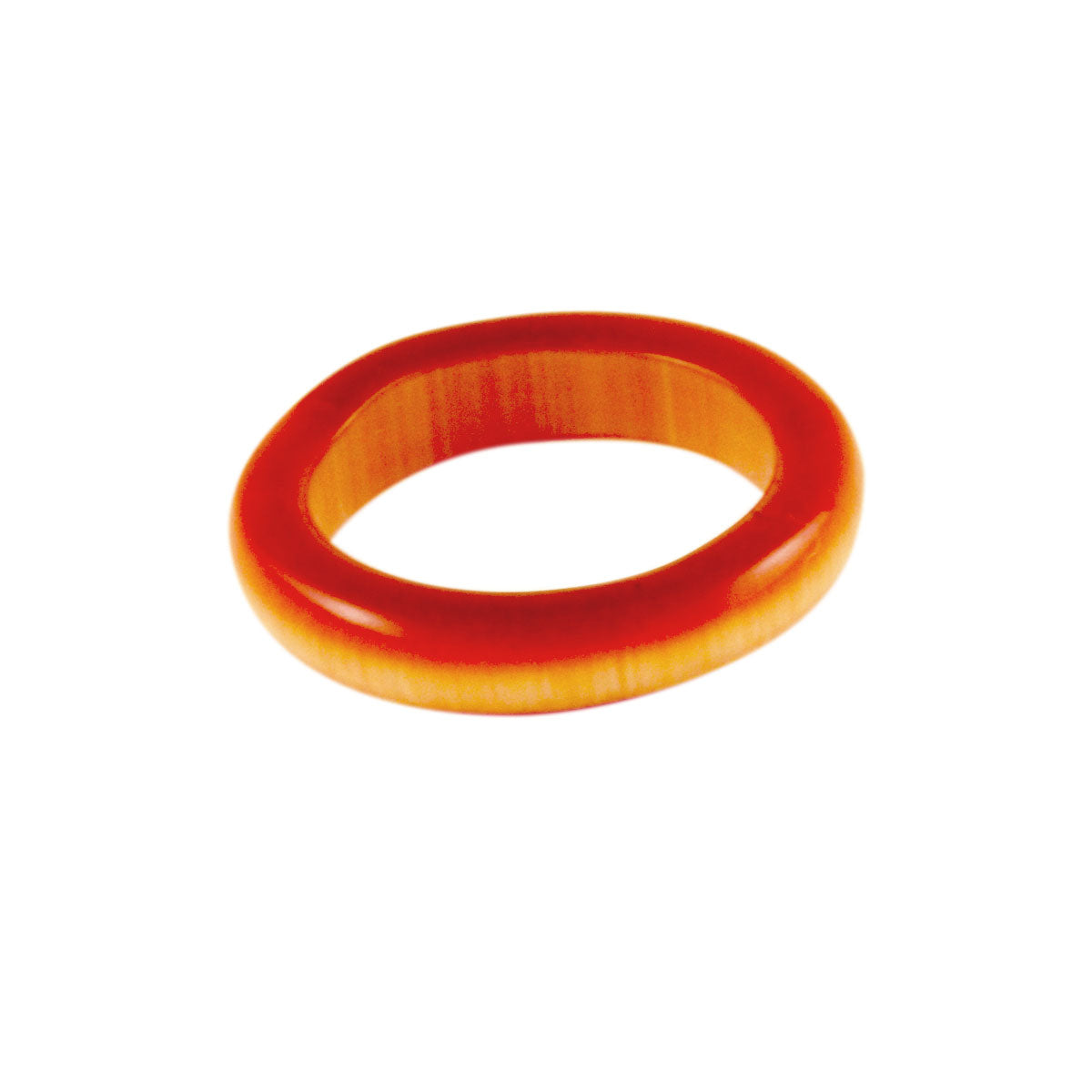 Carnelian Style Band Stone Ring