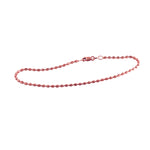 "Eclipse" 18k Rose Gold Long Bead Bracelet