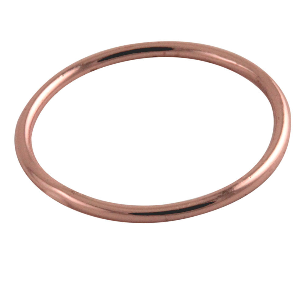 Rose Gold-Dipped Stacking Band Ring