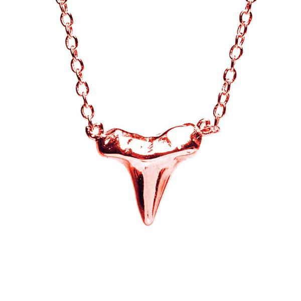 Sterling Silver Mini Shark Tooth Necklace