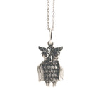 Wise Owl Charm Necklace