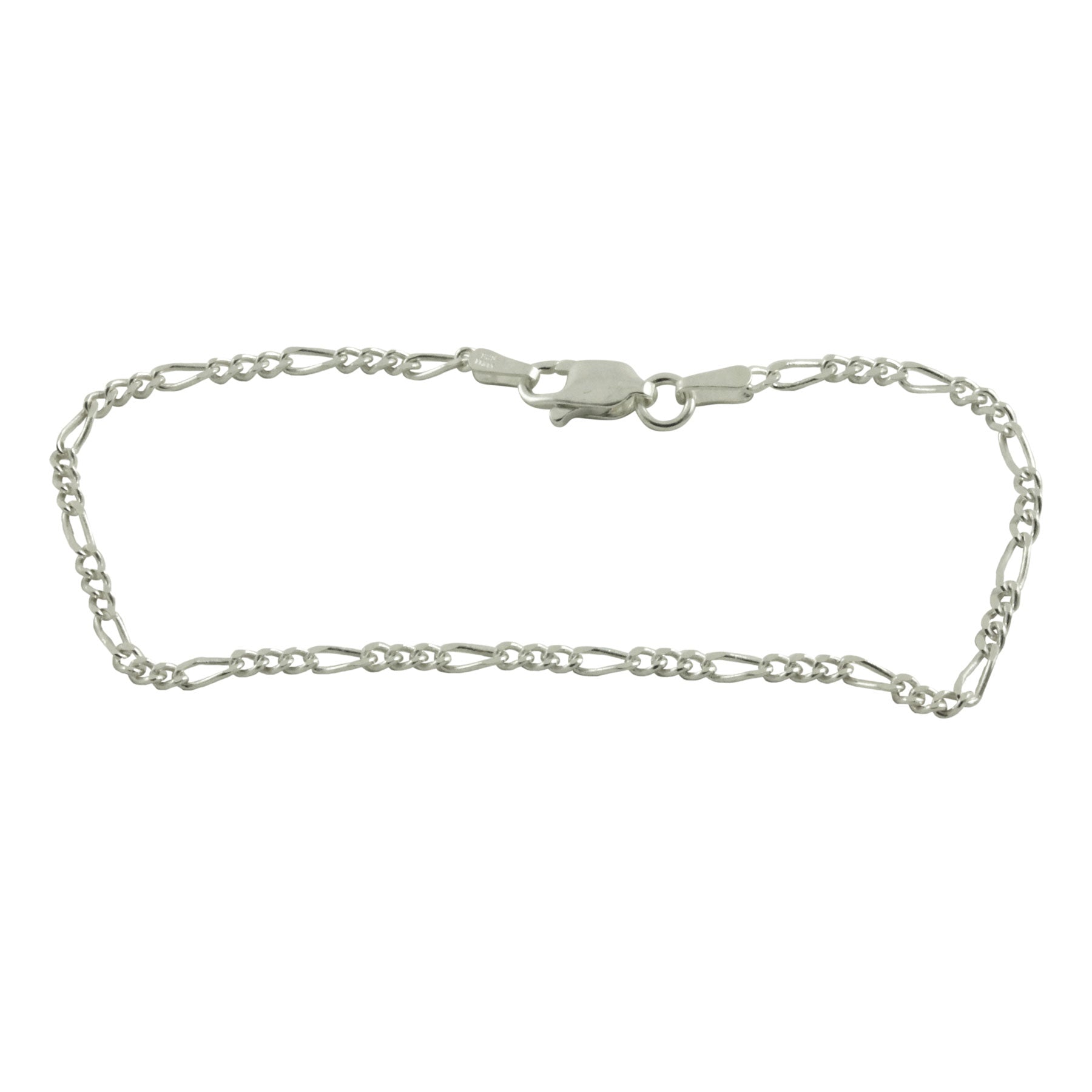 Sterling Silver Figaro Bracelet