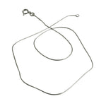 Sterling Thin Choker Necklace