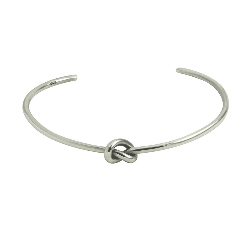 Sterling Silver "Knott" Cuff Bracelet