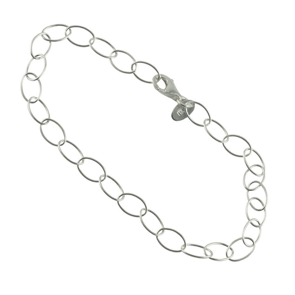 "Daisy" Sterling Open Link Bracelet