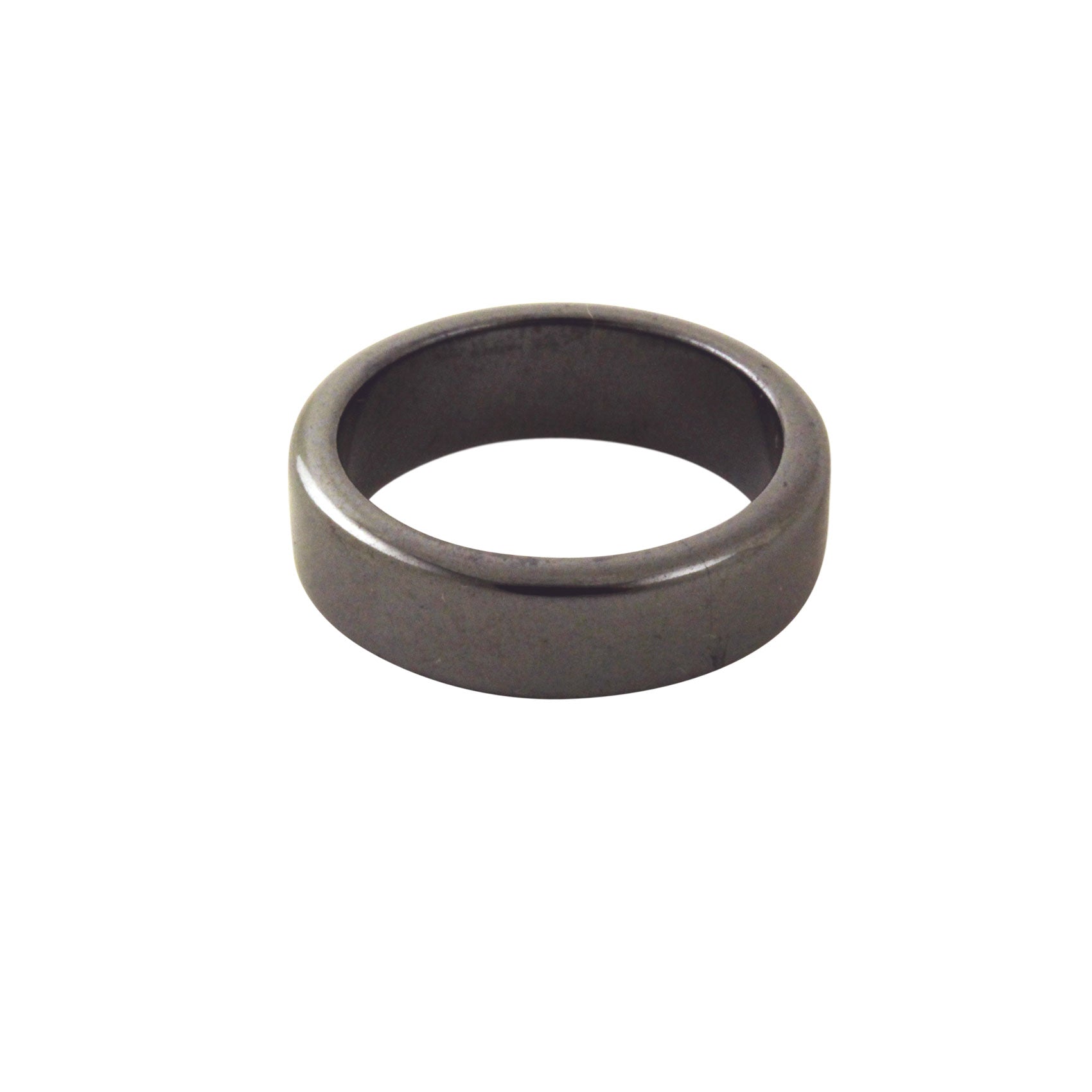 GunMetal Hematite Stone Band Ring