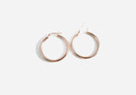 "Rosy Rounds" Hoop Earrings