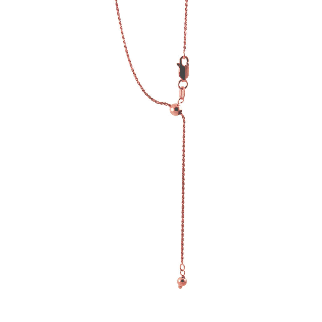 Rosy Adjustable Bolo Chain Necklace