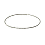 "Galaxy" Sterling Silver Bangle Bracelet Slim