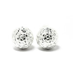 Staccato Sterling SIlver Bead Earrings