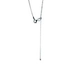 Adjustable SIlver Snake Bolo Necklace