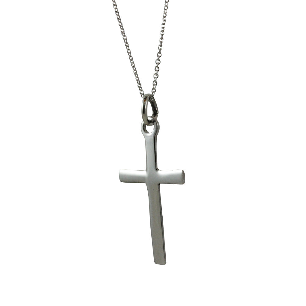 Sterling Silver Cross Pendant Necklace