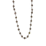 Mini Smoky Topaz Layering Necklace