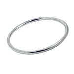 Modern Everyday Sterling Silver Bangle Bracelet