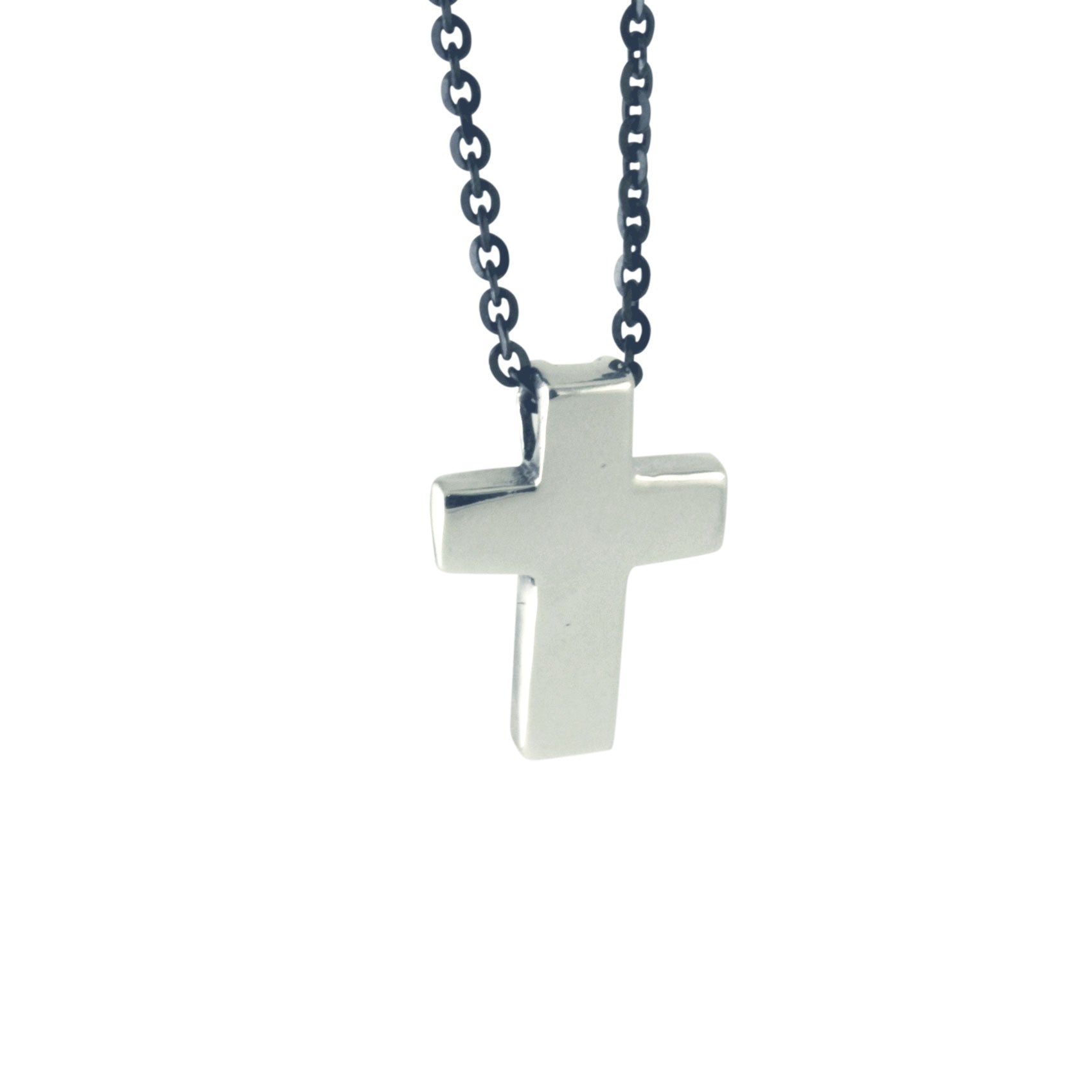 Modern Cross Pendant Necklace