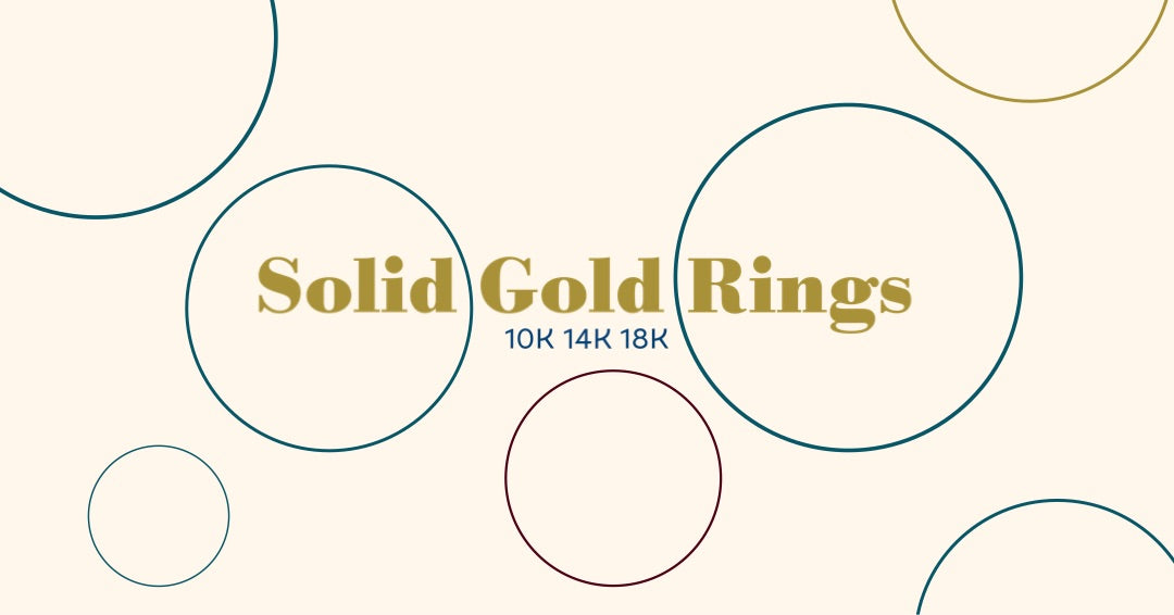 14k Solid Gold Rings