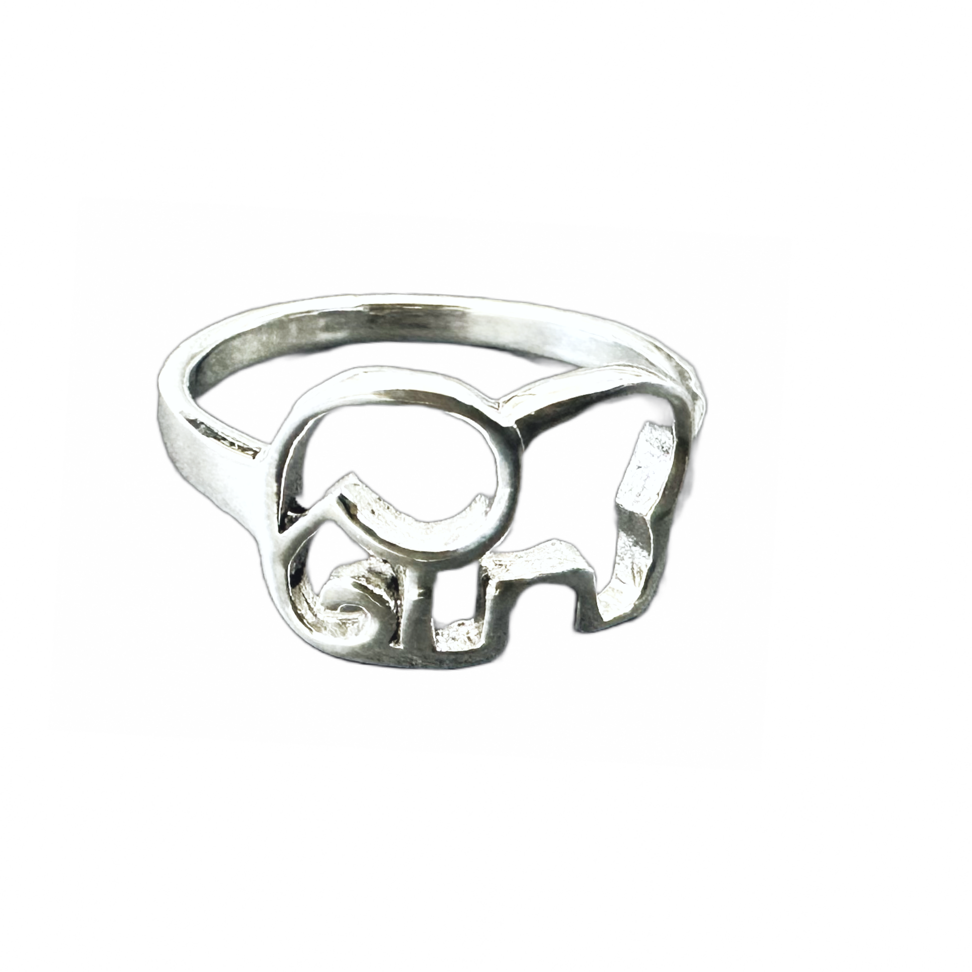 Elephant Band Ring