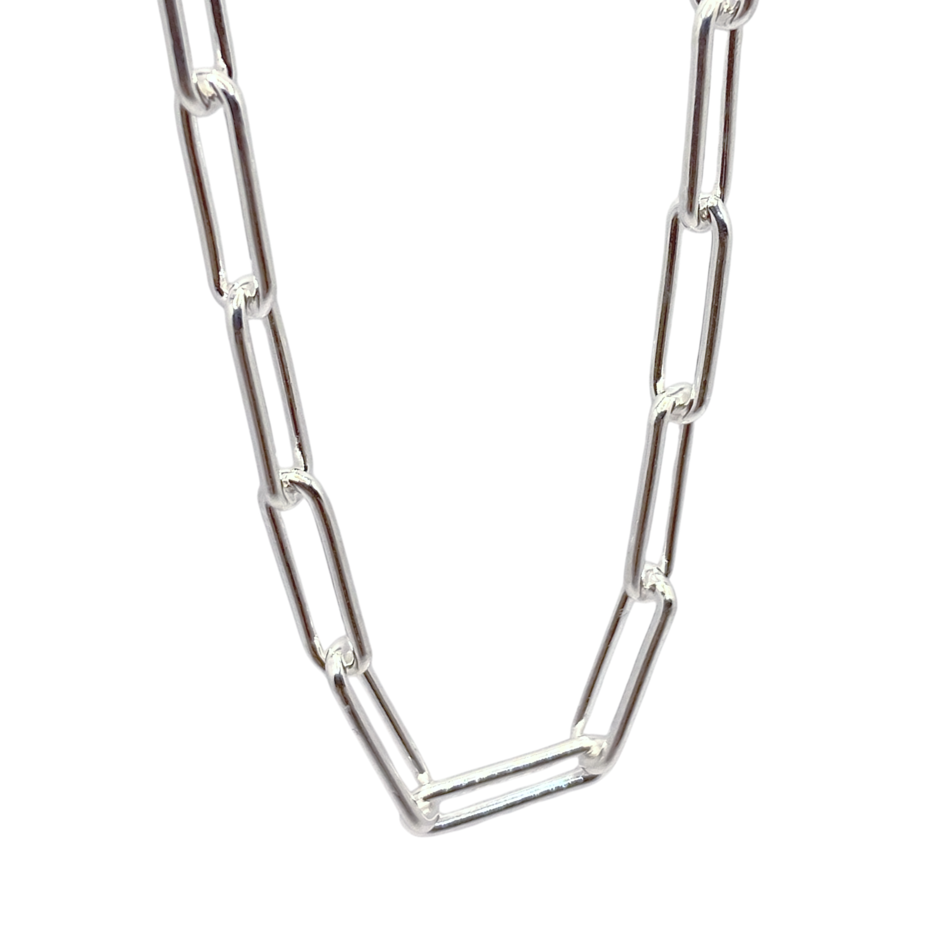 Classic PaperClip Link Necklace