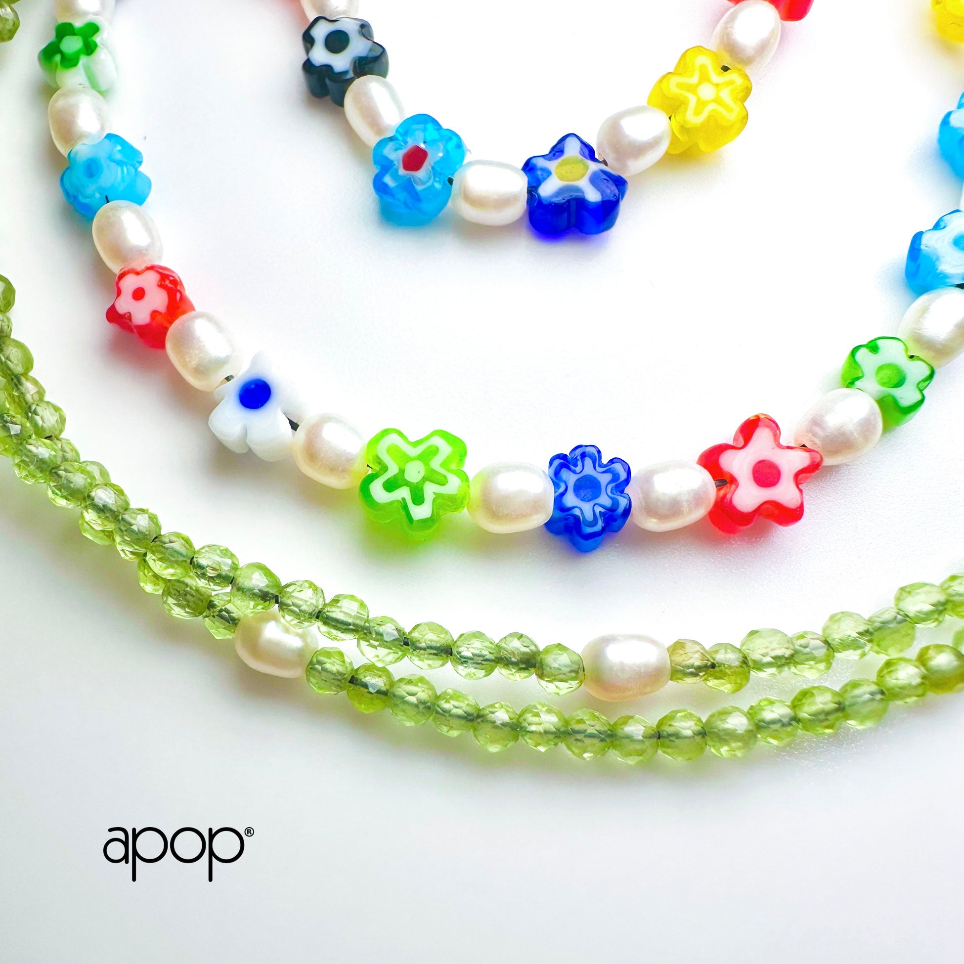 Custom Colorful Beaded Necklace